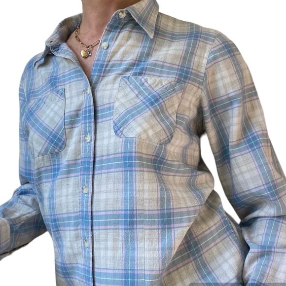 L.L. Bean Tops - L.L. Bean Cotton Flannel Shirt